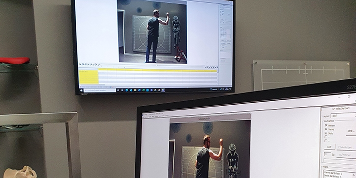 videoanalyse dart wurfbewegung